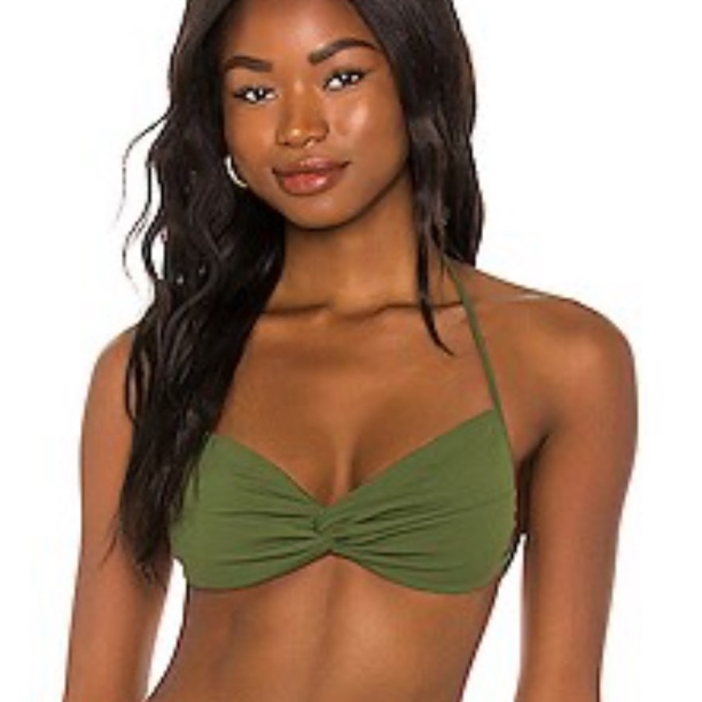 VDM The Label Sandy Ribbed Bikini Top M